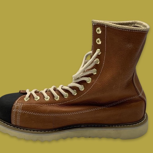 JB Goodhue Steel Toe Work Safety Boots LIKE NEW UNWORN - Men’s Size 13 - Picture 4 of 8